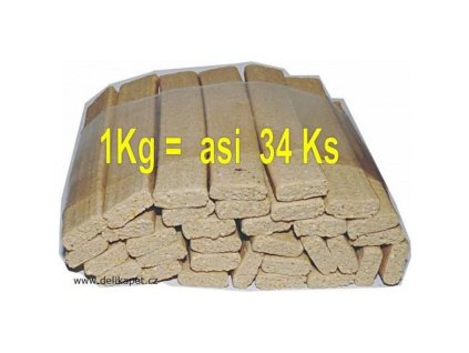 Tyč dentis 12,5cm/1kg sáček