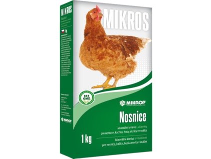Mikros 1kg minerál s vitamíny pro nosnice-krabice