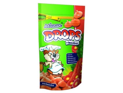 Mlsoun Drops lecithin Carrot 75g hlodavec