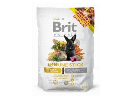Brit animals immune stick 80g-pamlsek pro hlodavce