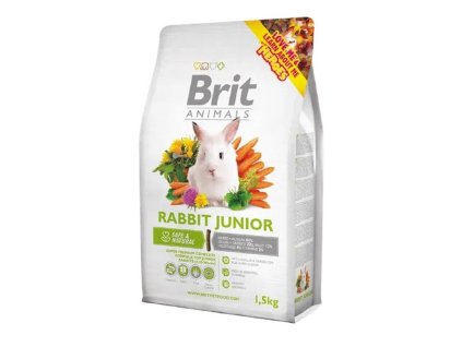 Brit animals 1,5kg králík junior complete