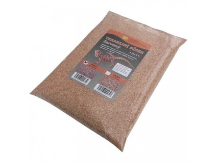 Terarijní písek červený 4kg jemný Robimaus