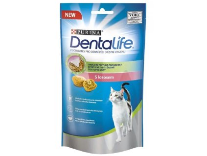Purina Dentalife Cat 40g losos/8ks