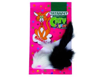 Tatrapet hračka pro kočky - myš plyšová 4-5cm 2ks/bal.