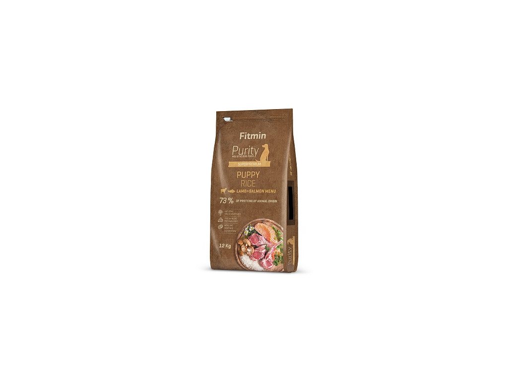 Fitmin dog Purity Rice Puppy Lamb&Salmon