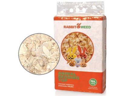 Podestýlka pro hlodavce hrubá 70 l