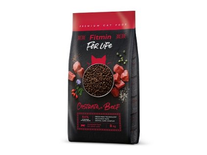 Fitmin cat For Life Catrate beef
