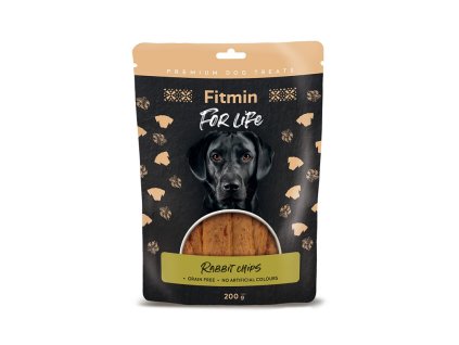 FFL dog Rabbit chips 200g
