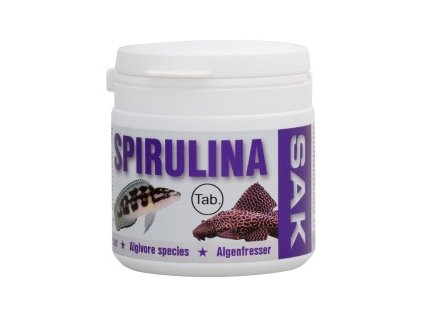 sak spirulina 30 vlocky 25g 150ml