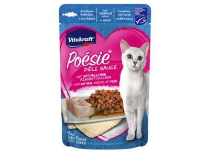 Vitakraft Cat Poésie DéliSauce kapsa treska 85g