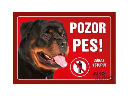 cedulka PLAST ROTVAJLER