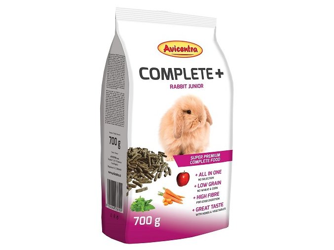 Avicentra králík junior COMPLETE+ 700g