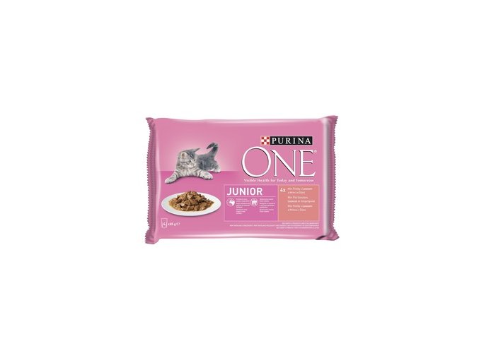 PURINA ONE 4X85g kitten mini filetky