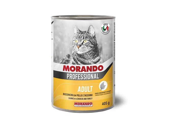 Morando Cat kuřecí,krůtí 405g