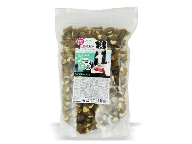 Fine dog Duck hearts 1 kg