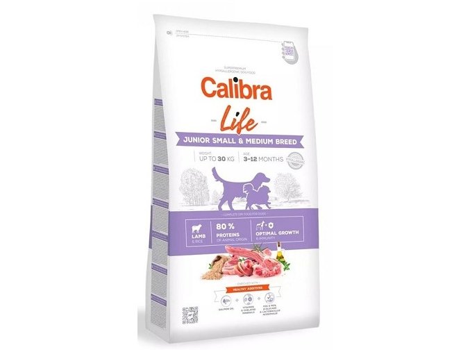 Calibra Life Junior small,med. lamb