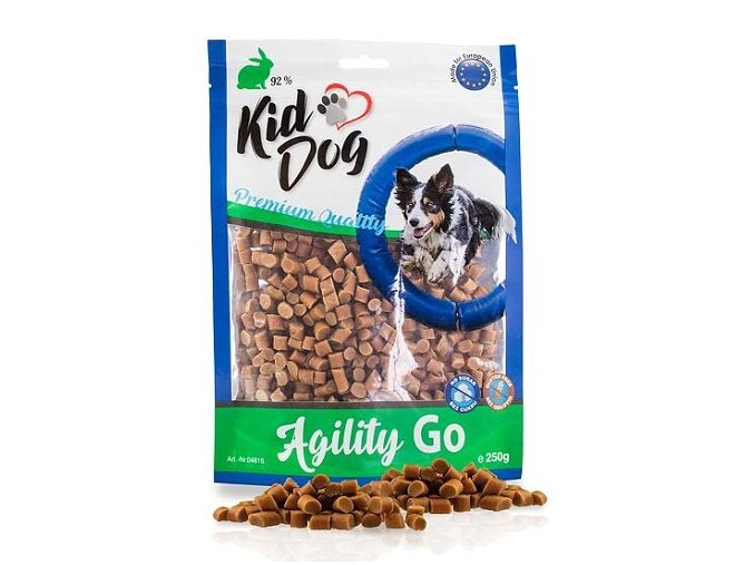 KIDDOG Agility go mini, králík 250g