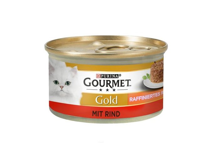 Gourmet Gold Raffiniertes Ragout hovězí 85g