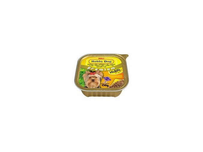 Hobby dog paštika drůbež 150g