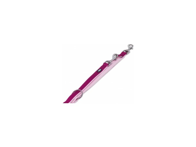 Nobby CLASSIC PRENO vodítko neoprén XS,S 200cm malina