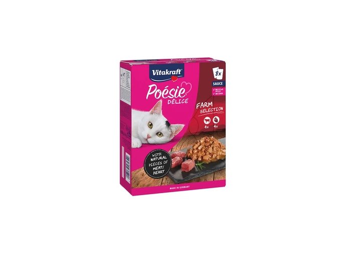 poesie delice sauce 8x85g hovězí