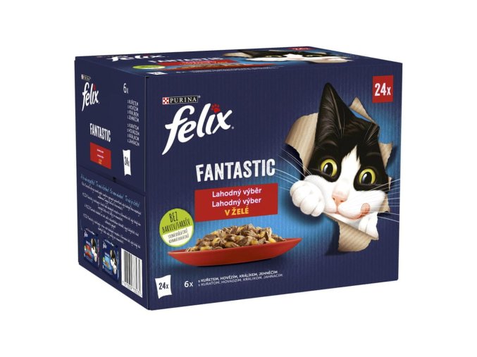 Felix Fantstic masový mix v želé 24 x 85g