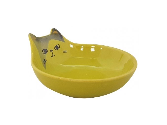 Nobby keramická miska pro kočku Kato zelená 12 cm 150 ml
