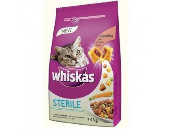 whiskas sterile