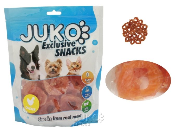 Snack Chicken SOFT Ring 250g