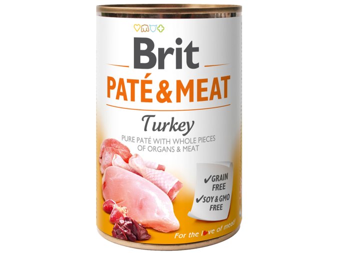 Brit Paté Meat Turkey 400g