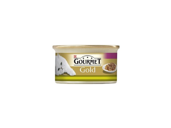Gourmet kousky gold králík s játry