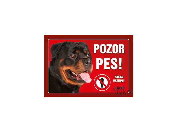 cedulka PLAST ROTVAJLER