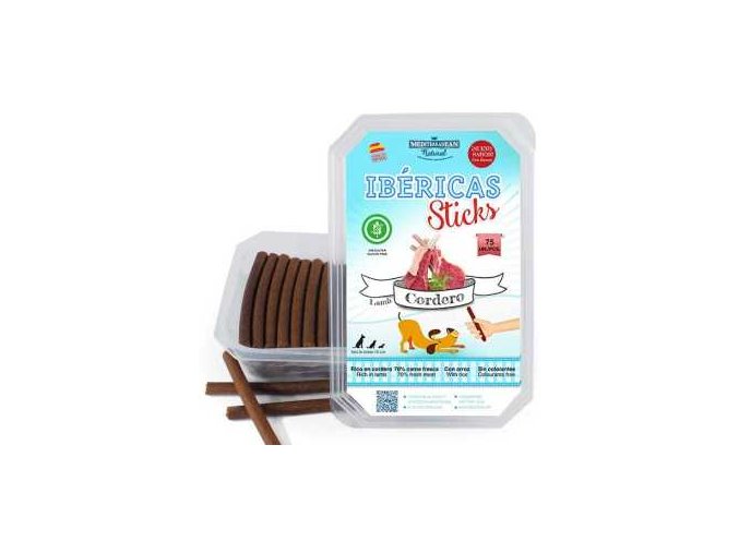 Ibéricas Sticks Lamb 900g 75ks snack for dog