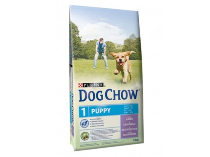 Dog Chow puppy jehněčí 14 kg