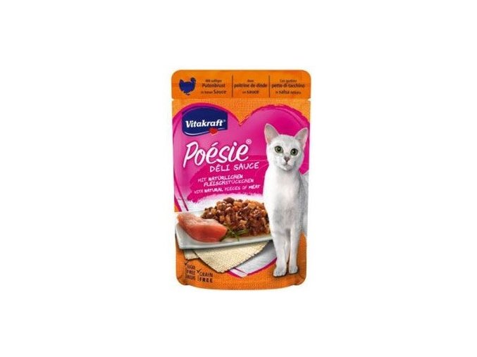 Vitakraft Cat Poésie DéliSauce kapsa krůtí 85g