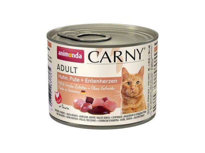 Animonda Carny Adult kuře, krůta 200g