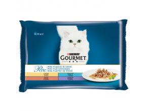 Gourmet Perle 4 x 85g mini filetky ve šťávě