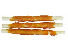 Buvolí tyčinka obalená kuřecím masem JUKO Exclusive Snacks 12,5 cm (30 ks)