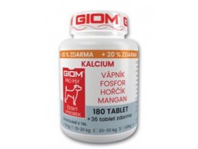 Giom Kalcium 180 tbl. +20% zdarma