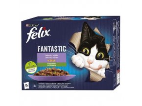 Felix fantastic 12 x 85g se zeleninou v želé