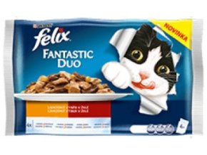 Felix  Duo masový výběr v želé 12 x 85g