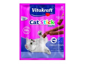Cat stick treska mini 3 x 6 g