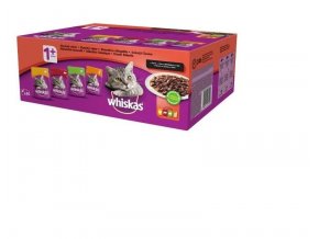 Whiskas adult masový výběr ve šťávě 80 x 100g