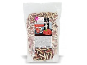 Fine dog Beef sandwich mini strips 1 kg