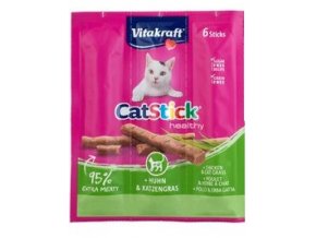 Cat stick kuře s trávou mini 3 x 6 g 1