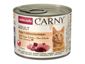 Animonda Carny Adult krůta s kuřecími játry 200g
