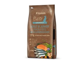 Fitmin dog Purity GF Adult&Junior Fish Menu 12 kg