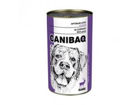 CANIBAQ Classic konzerva pes zvěřina 1250 g