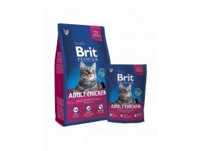 Brit premium cat kuře 8 kg