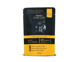 cat pouch adult chicken 85g